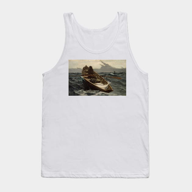 The Fog Warning by Winslow Homer Tank Top by Classic Art Stall